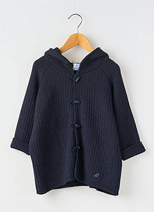 Gilet manches longues fermeture boutonnée sur le devant bleu LAPIN BLEU fille
