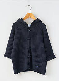 Gilet manches longues maille tricot bleu LAPIN BLEU fille