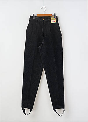 Pantalon slim taille normale taille normale noir SETRAK femme
