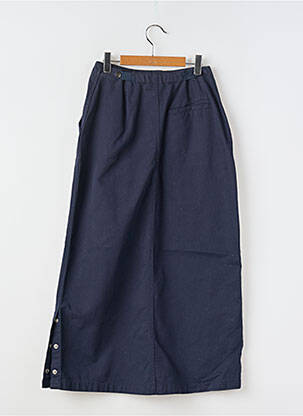 Jupe longue poches bleu PETIT BATEAU fille