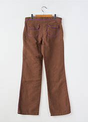 Pantalon droit marron PETIT BATEAU pour fille seconde vue