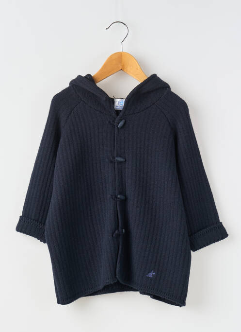 Gilet manches longues bleu LAPIN BLEU pour fille