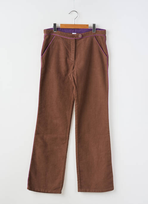 Pantalon droit marron PETIT BATEAU pour fille