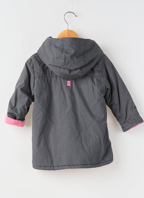 Parka gris LAPIN BLEU pour fille