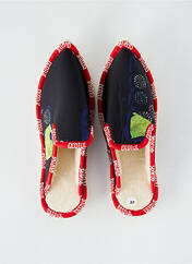 Chaussons/Pantoufles noir BERTHE AUX GRANDS PIEDS pour femme seconde vue