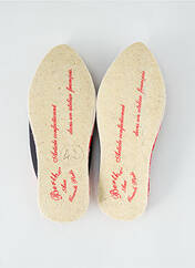 Chaussons/Pantoufles noir BERTHE AUX GRANDS PIEDS pour homme seconde vue