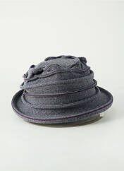 Chapeau violet BERTHE AUX GRANDS PIEDS pour femme seconde vue