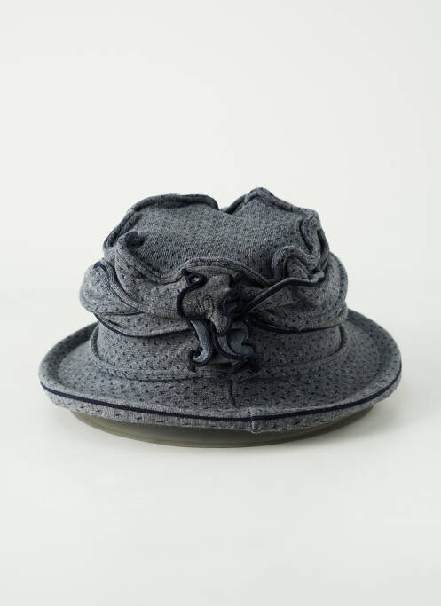 Chapeau bleu BERTHE AUX GRANDS PIEDS pour femme