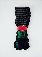 Echarpe bleu BERTHE AUX GRANDS PIEDS pour femme seconde vue