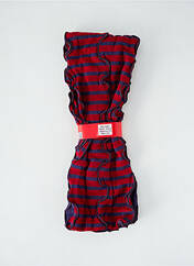 Echarpe rouge BERTHE AUX GRANDS PIEDS pour femme seconde vue