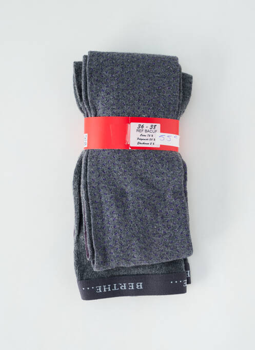 Collants violet BERTHE AUX GRANDS PIEDS pour femme