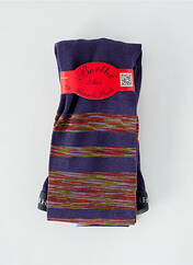 Collants violet BERTHE AUX GRANDS PIEDS pour femme seconde vue