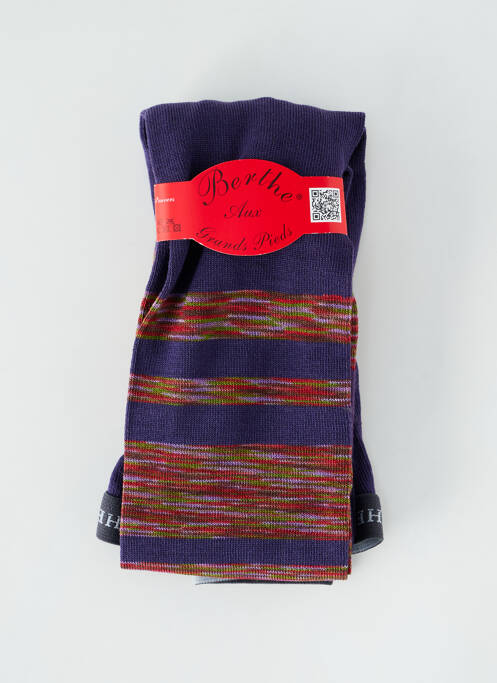 Collants violet BERTHE AUX GRANDS PIEDS pour femme