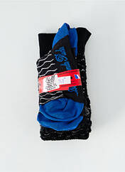 Chaussettes bleu BERTHE AUX GRANDS PIEDS pour femme seconde vue