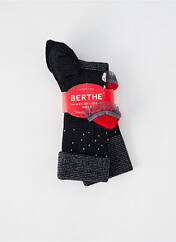 Chaussettes rouge BERTHE AUX GRANDS PIEDS pour femme seconde vue