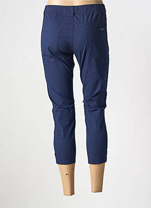 Pantacourt stretch taille normale bleu S.QUISE femme