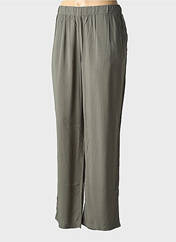 Pantalon droit vert ÉTYMOLOGIE pour femme seconde vue