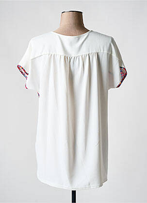 T-shirt imprimé fantaisie manches courtes rose NIKI MODE femme