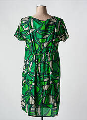 Robe mi-longue vert AGATHE & LOUISE pour femme seconde vue