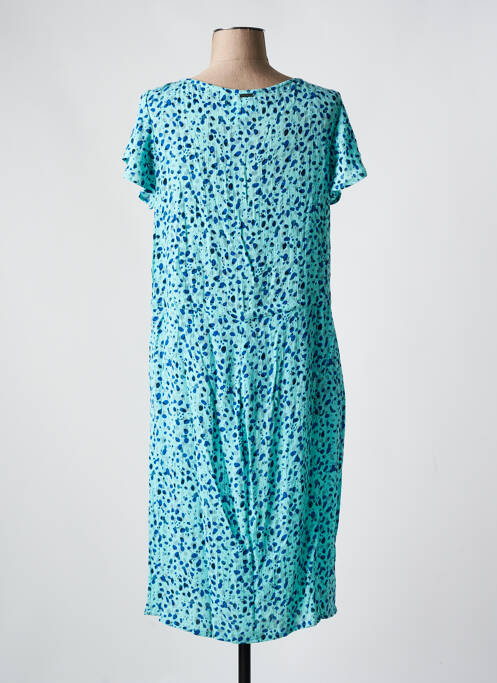 Robe mi-longue bleu AGATHE & LOUISE pour femme