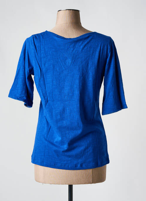 T-shirt bleu AGATHE & LOUISE pour femme