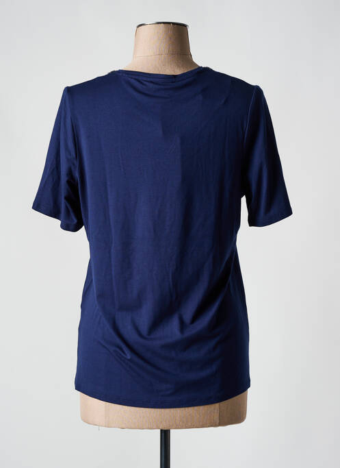 T-shirt bleu MARBLE pour femme