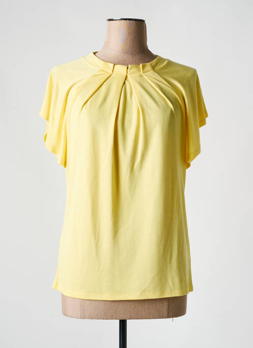 T-shirt jaune MARBLE pour femme