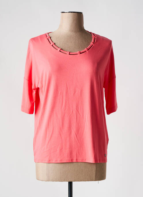 T-shirt rose MARBLE pour femme