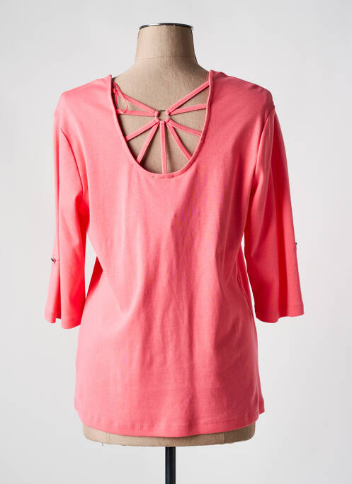 T-shirt rose MARBLE pour femme