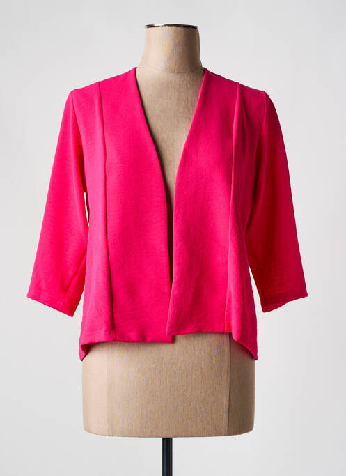 Veste casual rose NIKI MODE pour femme
