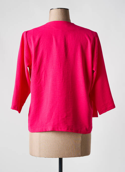 Veste casual rose NIKI MODE pour femme