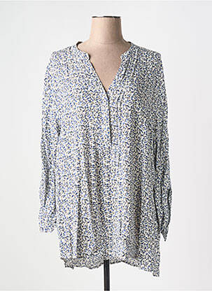 Blouse imprimé fantaisie manches longues blanc BLUAMORE femme