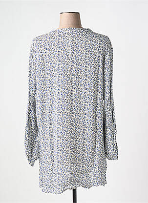 Blouse imprimé fantaisie manches longues blanc BLUAMORE femme
