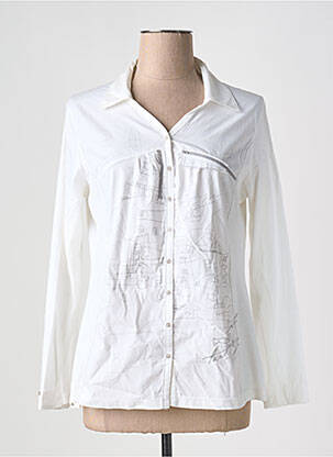 Chemisier blanc BAGORAZ pour femme