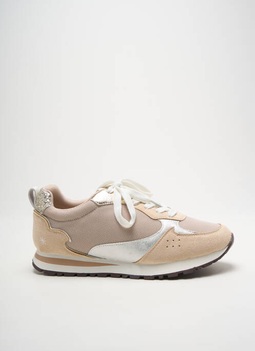 Baskets beige MOOW pour femme