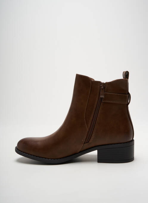 Bottines/Boots marron QUEEN VIVI pour femme