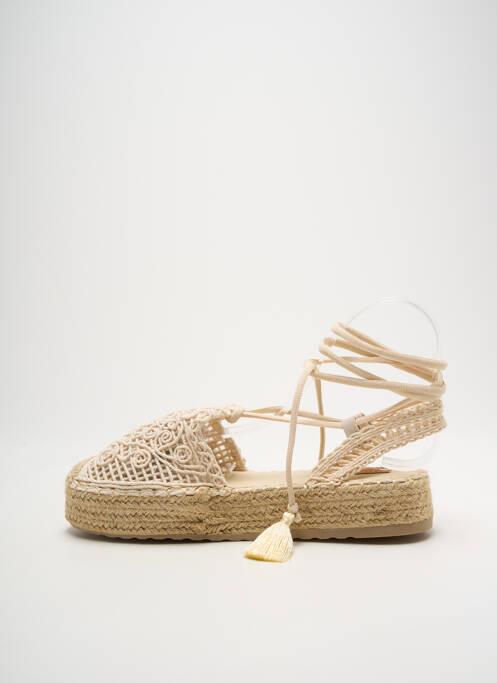 Espadrilles beige SEASTAR BLUE pour femme
