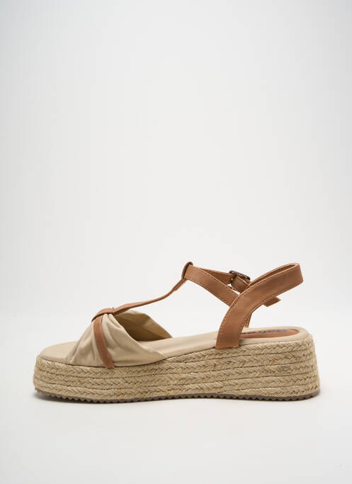 Espadrilles marron REFRESH pour femme