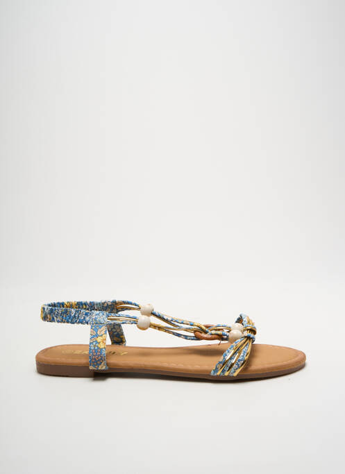 Sandales/Nu pieds bleu EXQUILY pour femme