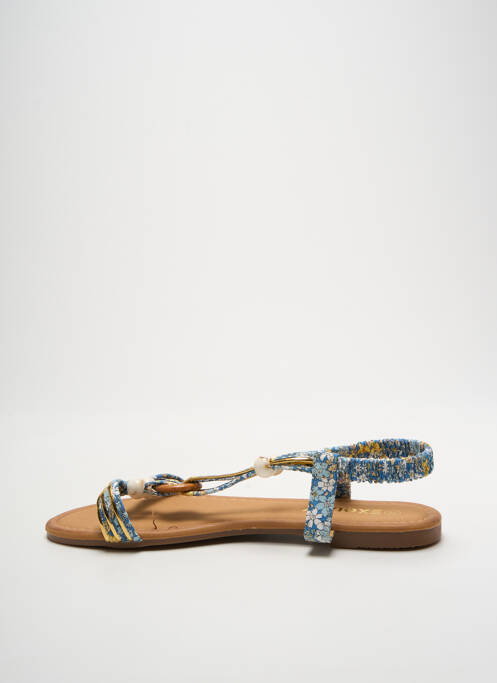 Sandales/Nu pieds bleu EXQUILY pour femme