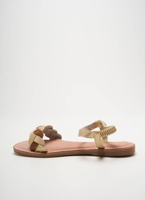 Sandales/Nu pieds or LPB pour femme