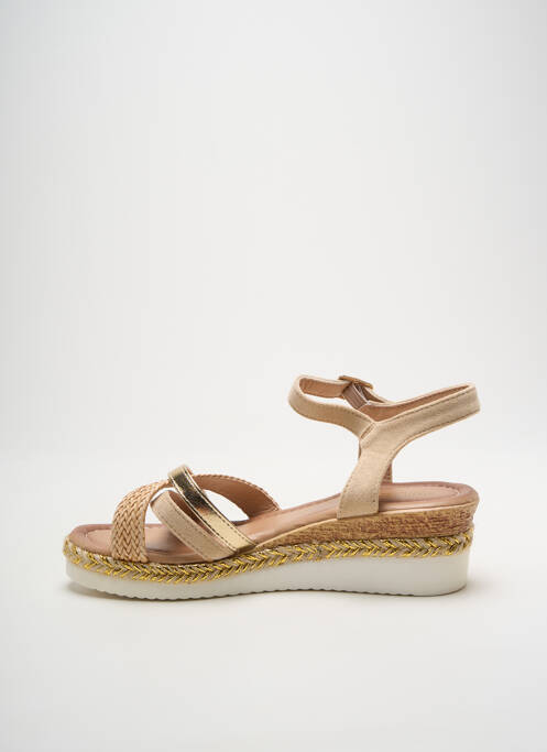 Sandales/Nu pieds or SIXTH SENS pour femme