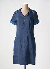 Robe mi-longue bleu GUY DUBOUIS pour femme seconde vue
