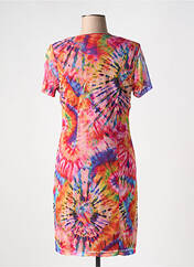 Robe mi-longue rouge GUY DUBOUIS pour femme seconde vue