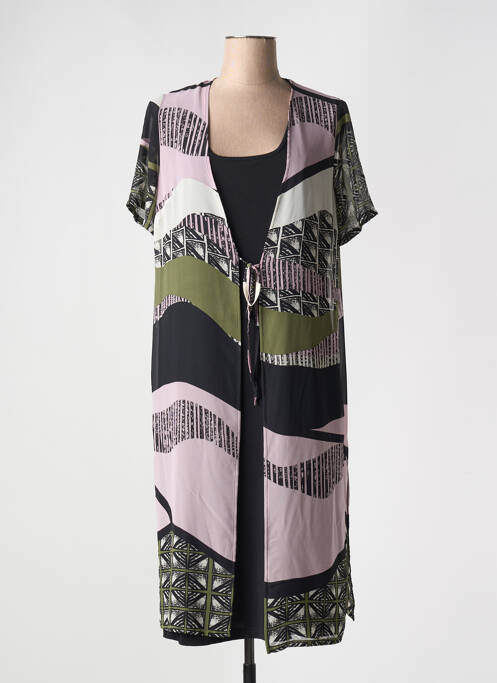 Ensemble robe violet FRANCE RIVOIRE pour femme