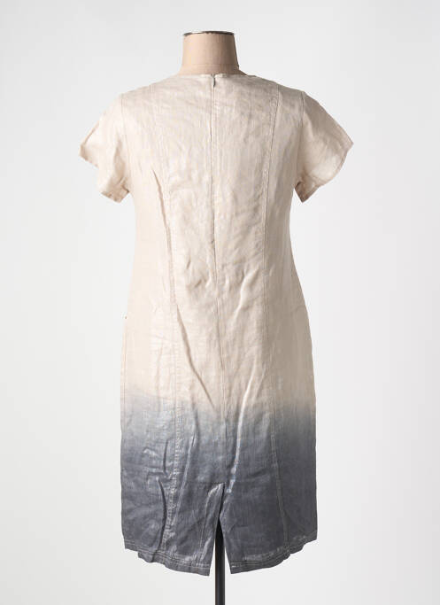 Robe mi-longue beige MERI & ESCA pour femme