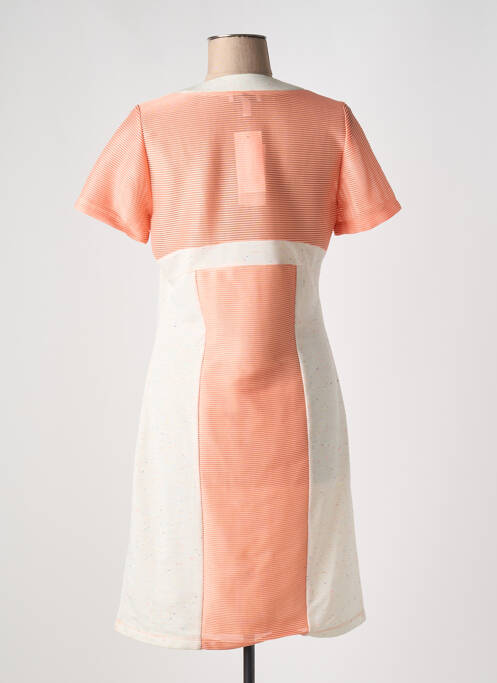 Robe mi-longue blanc MERI & ESCA pour femme