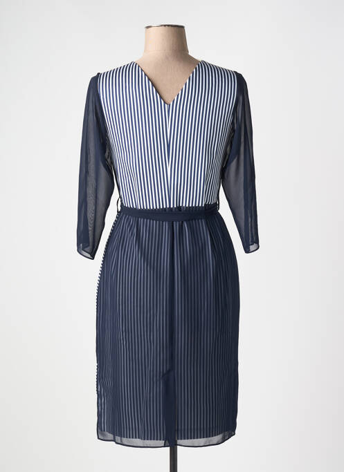 Robe mi-longue bleu MERI & ESCA pour femme