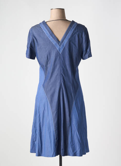 Robe mi-longue bleu MERI & ESCA pour femme