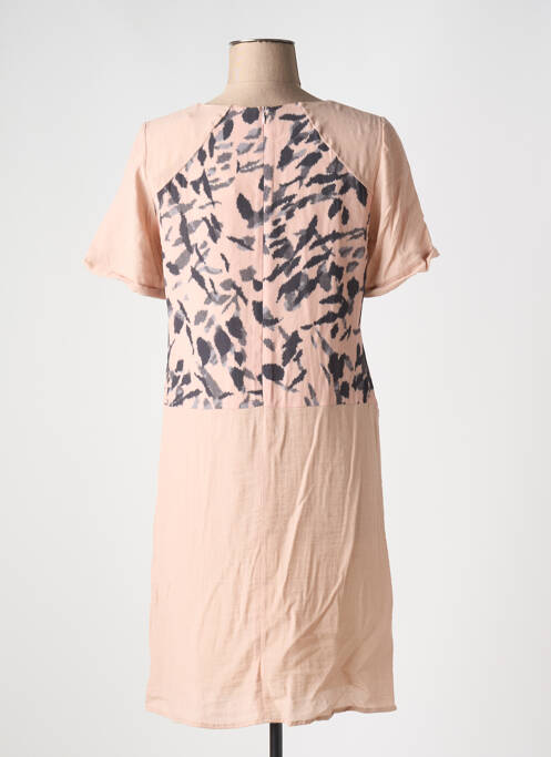 Robe mi-longue rose MERI & ESCA pour femme